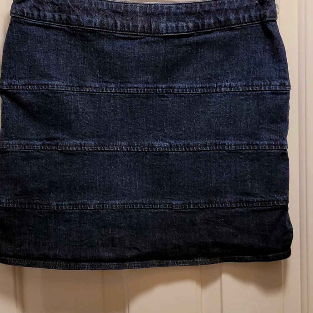 Denim Mini Skirt